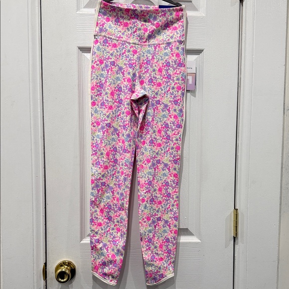 JoyLab Lavender Pink Floral High-Rise Leggings - Picture 4 of 10